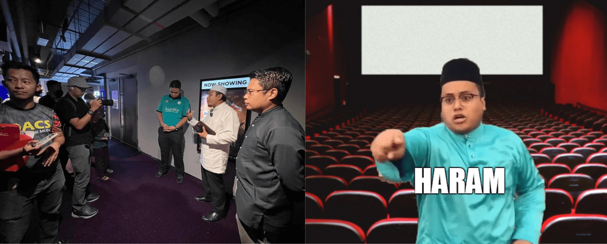 PAS Youth Chief Slammed For Double Standards After Visiting Cinema To Watch “Mat Kilau”